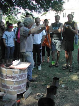 Démonstration Raku à Morogues
